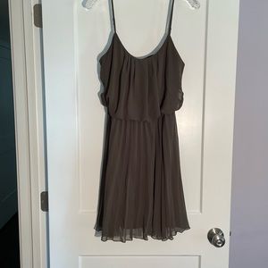 Bisou Bisou Olive Green Dress